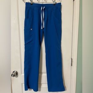 FIGS kade scrub pant royal blue small